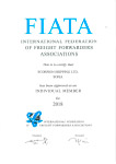 Сертификат FIATA